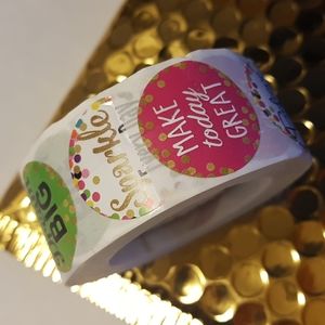 π NEW 500 pcs Positive Thoughts Stickers 8 Designs